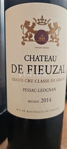 Bordeaux Pessac-Léognan Grand Cru Château Fieuzal 2014