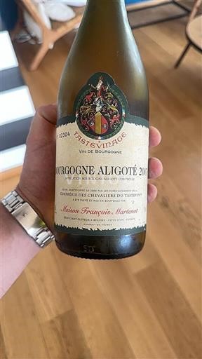 Burgundy Bourgogne Aligoté Maison François Martenot 2007