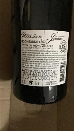 Rhône Valley Côtes du Rhône Villages Domaine Roquevignan Le Sourire de Jeanne 2022