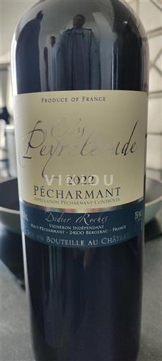 Sydvestfrankrig Pécharmant Clos Peyrelevade 2022