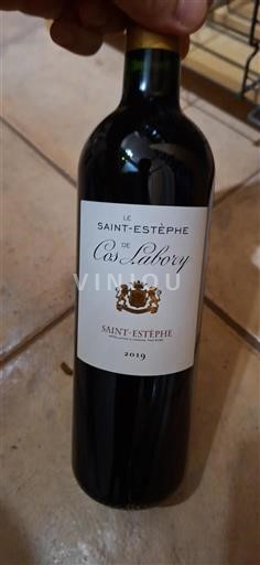 Bordeaux Saint-Estèphe Cos Labory Le Saint-Estèphe de Cos Labory 2019