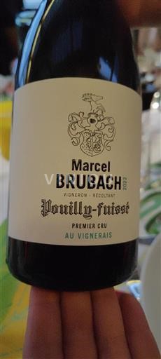 Burgundi Pouilly-fuissé Premier Cru Marcel Brubach Au Vignerais 2022