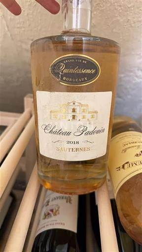 Bordeaux Sauternes Premier Cru Suduiraut 2018