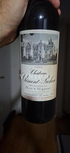 Bordeaux Haut-Médoc Château Clément-Pichon 1999