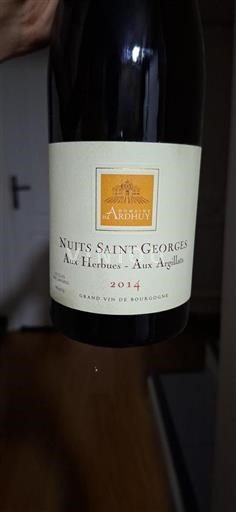 Bourgondië Nuits-saint-georges Domaine Ardhuy Aux Herbues - Aux Argillats 2014