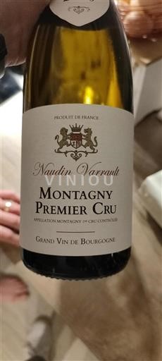 Bourgogne Montagny Premier Cru Naudin Varrault 2020