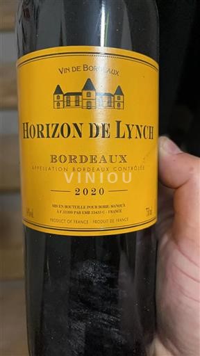 Bordeaux Borie-Manoux Horizon de Lynch 2020
