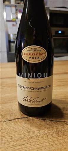 Borgogna Gevrey-Chambertin Charles Vienot 2020