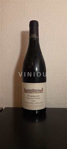 Bourgogne Pommard Domaine Génot-Boulanger Vieilles Vignes 2020