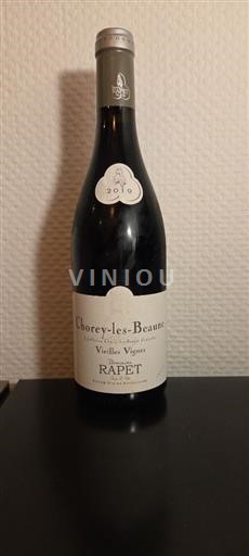 Burgundsko Chorey-lès-Beaune Domaine Rapet Vieilles Vignes 2019