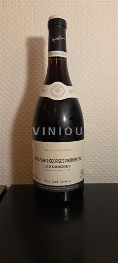 Bourgogne Nuits-saint-georges Premier Cru Moillard-Grivot Les Damodes 2017