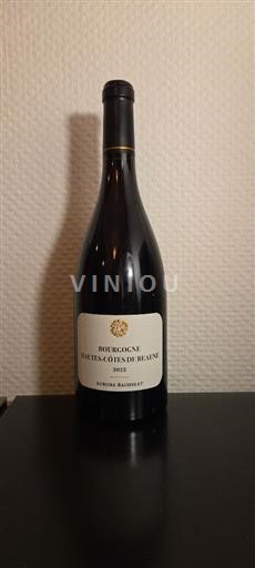 Bourgogne Hautes Côtes de Beaune Aurore Bachelet 2022