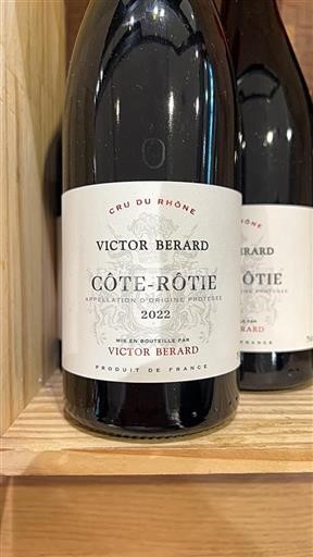 Vallée du Rhône Côte-rôtie Victor Berard 2022