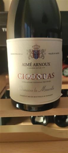 Rhône Valley Gigondas Aimé Arnoux Domaine la Maurelle 2019