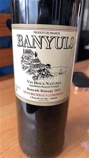 Roussillon Banyuls Rimage 2021