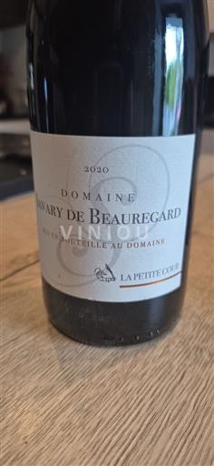 Vin Rouge sec La Petite Cour Savary de Beauregard 2020 France Languedoc Picpoul-de-pinet AOC