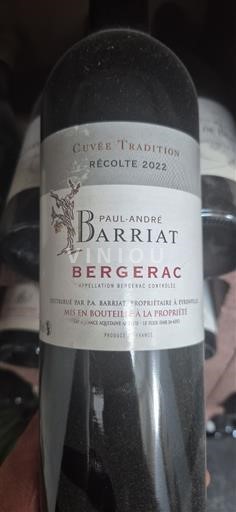 Lounais-Ranska Bergerac Paul-André Barriat Tradition 2022