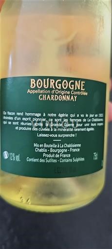 Burgundsko La Chablisienne 2021