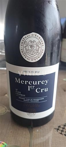 Bourgogne Mercurey Château Etroyes Le Clos l'Evêque 2021