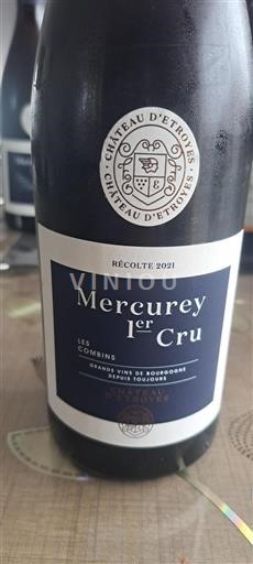 Bourgogne Mercurey Premier Cru Château Etroyes Les Combins 2021