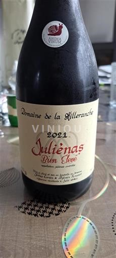 Beaujolais Juliénas Domaine La Milleranche Bien Élevé 2021