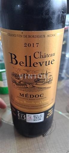Bordeaux Médoc Château Bellevue 2017