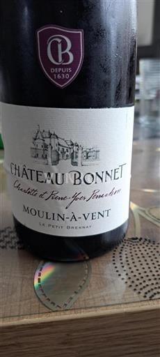 Beaujolais Moulin-à-vent Château Bonnet Le Petit Brennay Icke årgångsbetecknad