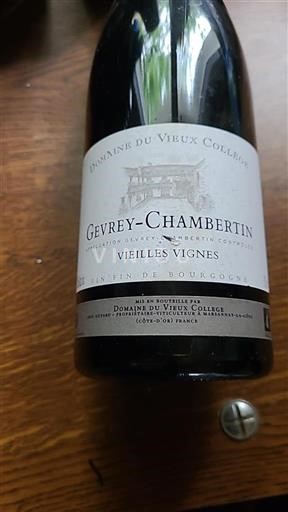 Burgundy Gevrey-Chambertin Domaine Vieux Collège Vieilles Vignes 2010