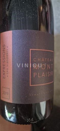 Valle del Rodano Vinsobres Château Mont Plaisir Expressions 2019