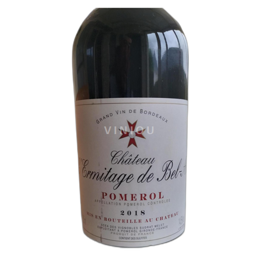 Bordeaux Pomerol Château L'Ermitage de Bel-Air 2018