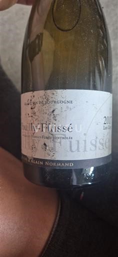 Borgoña Pouilly-fuissé Domaine Alain Normand Les Crays 2017