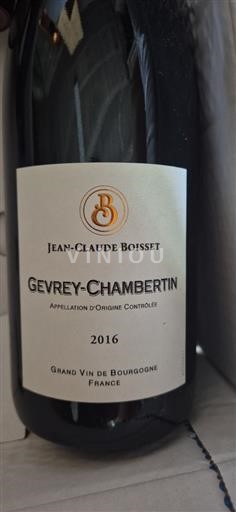 Burgundy Gevrey-Chambertin Jean-Claude Boisset 2016