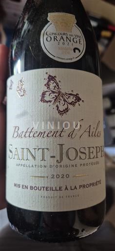 Rhône-dalen Saint-Joseph Battement Ailes 2020
