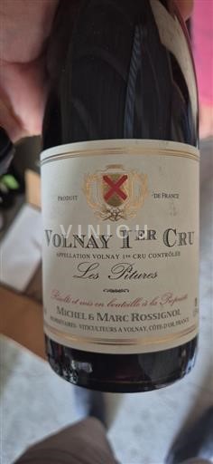Bourgondië Volnay Premier Cru Michel & Marc Rossignol Les Pitures 2018