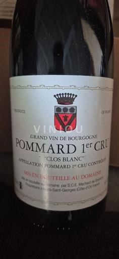 Borgoña No especificado Premier Cru Machard de Gramont Clos Blanc 2018