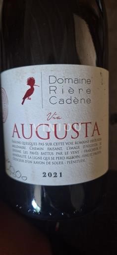 Languedoc Ikke specificeret Domaine Rière Cadène Via Augusta 2021