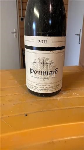 Bourgogne Pommard Alain et Vincent Creusefond 2011