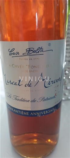 Linguadoca Muscat di Mireval Cave Balta FondatEUR 2006