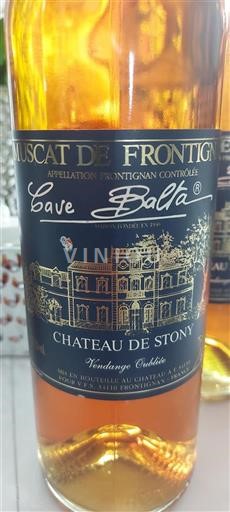 Linguadoca Moscato di Frontignan Château Stony Vendange Oubliée Senza annata