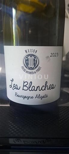 Vin Blanc sec Les Blanches Maison Foudre-Roumier-de-Fossey 2023 France Bourgogne Bourgogne-aligoté AOC