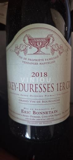 Bourgogne Auxey-duresses Premier Cru Eric Bonnetain 2018