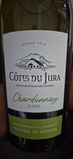 Jura Côtes du Jura Fruitère de Voiteur Chardonnay Floral 2022