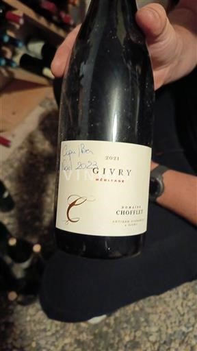 Borgogna Givry Domaine Chofflet Héritage 2021