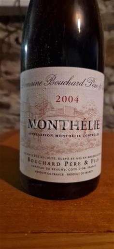 Bourgogne Monthélie Bouchard Père & Fils 2004