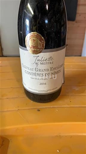 Rhônedalen Costières-de-Nîmes Château Grand Escalion 2016