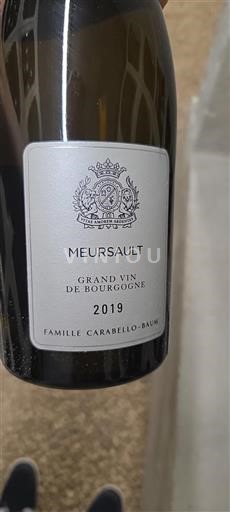 Burgund Meursault Famille Carabello-Baum 2019