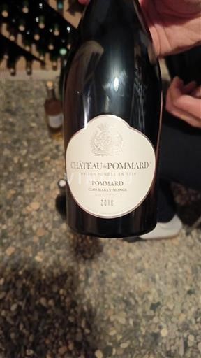 Borgogna Pommard Château Pommard Clos Marey-Monge 2019