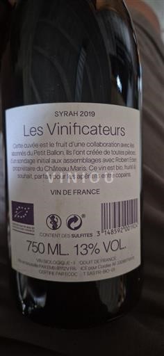 Linguadoca Non specificato Château Maris Les Vinificateurs 2019