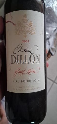 Bordeaux Haut-Médoc Cru Bourgeois Château Dillon 2011