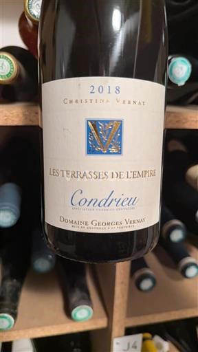 Vallée du Rhône Condrieu Domaine Georges Vernay Les Terrasses de l'Empire 2018